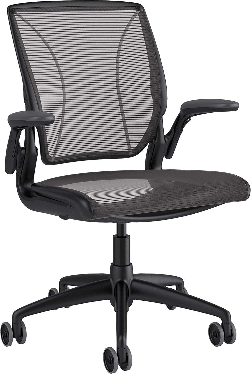 Humanscale Diffirient World Chair Material: Pinstripe Black Back