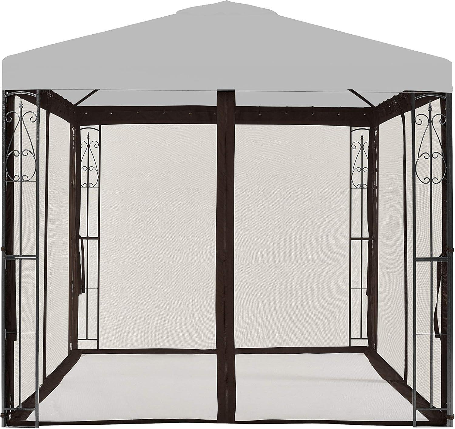 ​APEX GARDEN Replacement Mosquito Netting for 8' x 8' Gazebo