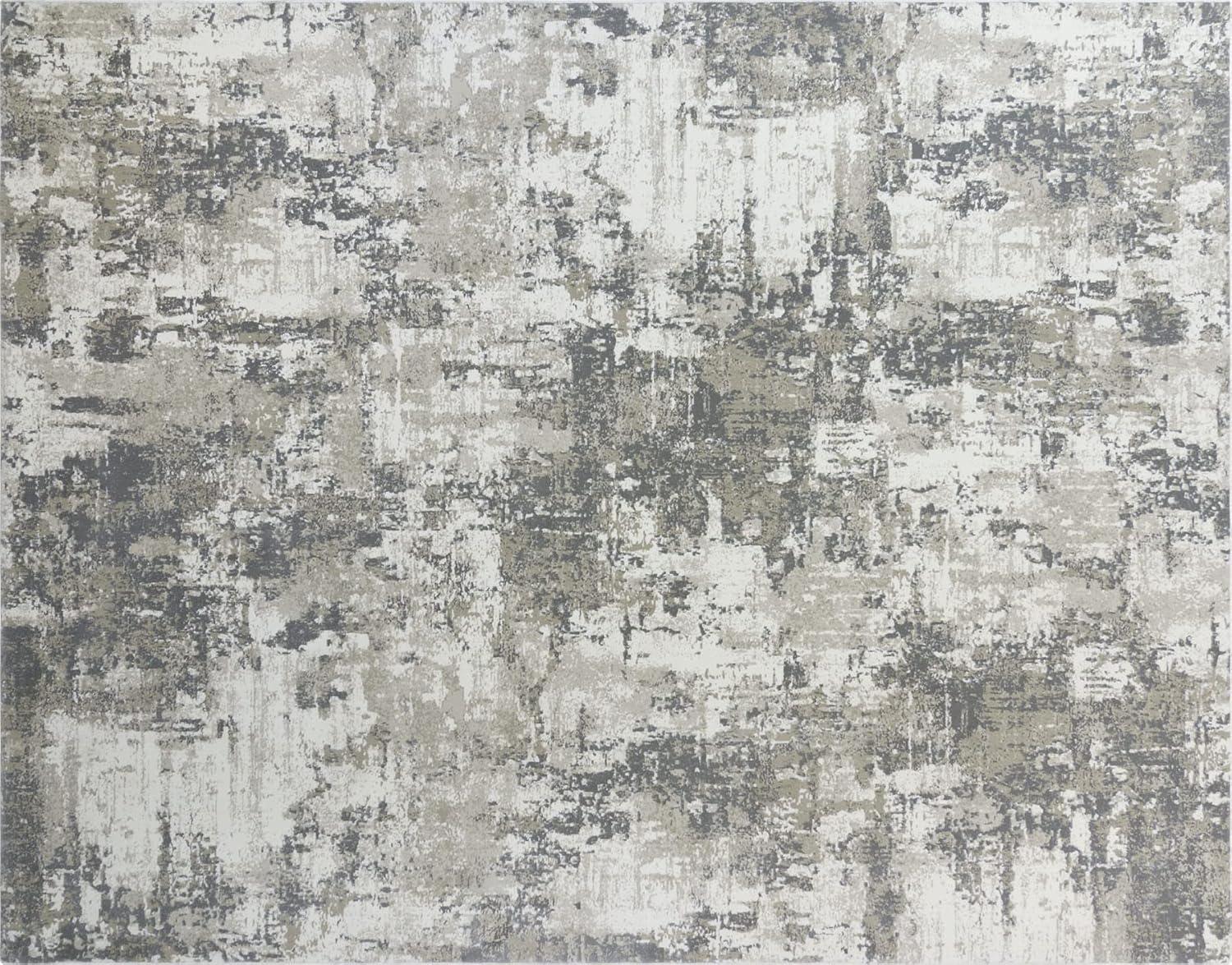 Gertmenian Majestic Omari Modern Distressed Abstract Indoor Area Rug