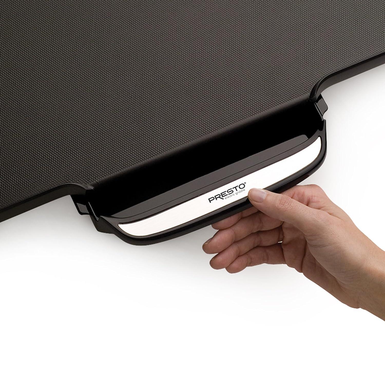 Presto 22 in Electric Griddle - Extra Large Cooking Surface, Non Stick, Fast & Even Heating