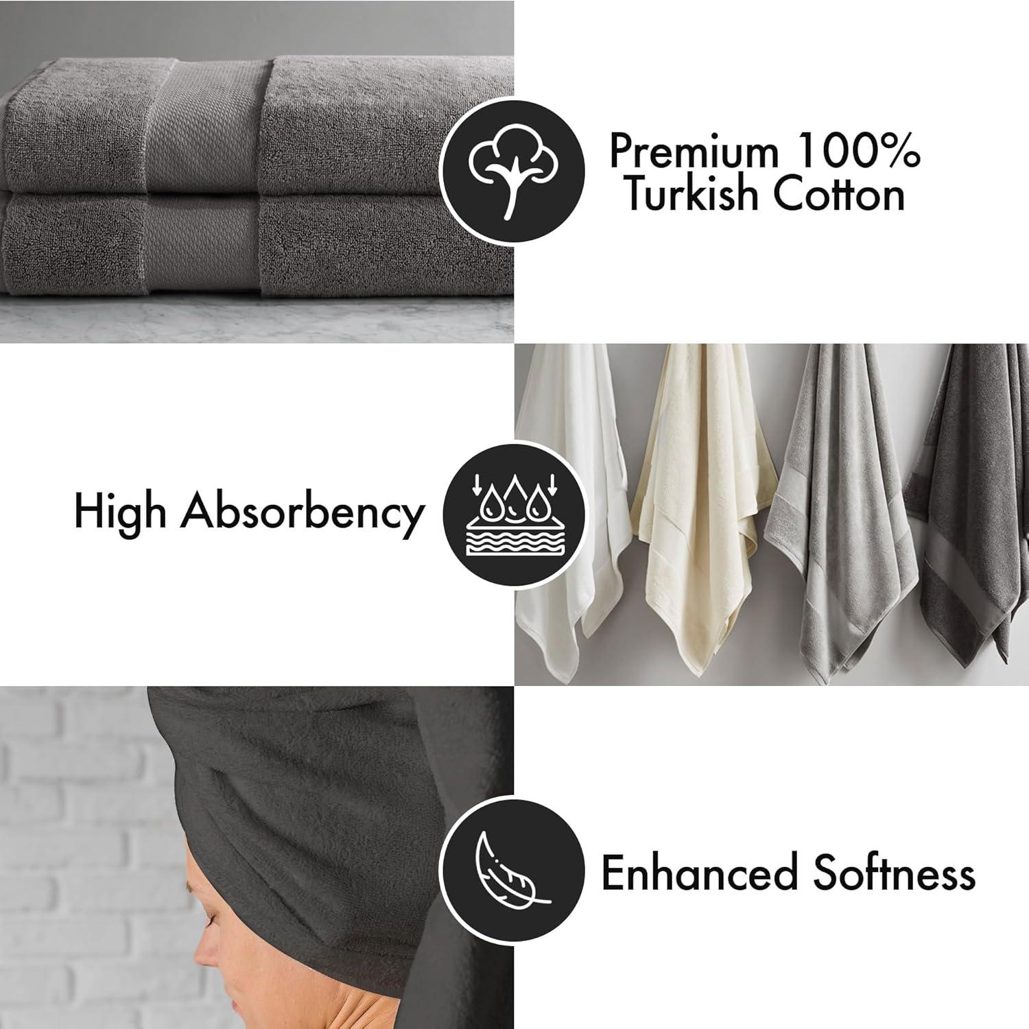 Madison Park Signature Turkish 100% Cotton Bath Sheet 2 Piece Set (Set of 2)