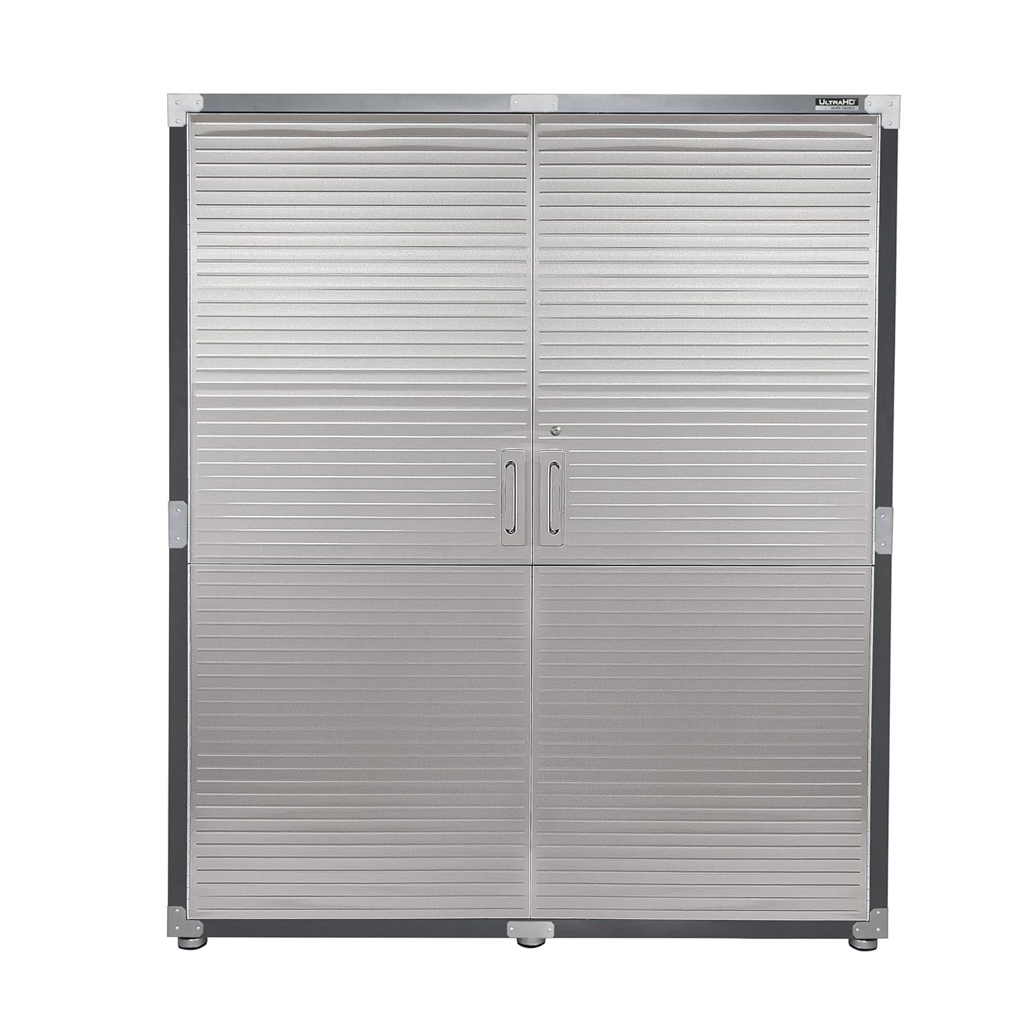UltraHD® Seville Classics UltraHD Extra-Wide Storage Cabinet, 60" W x 24" D x 72" H