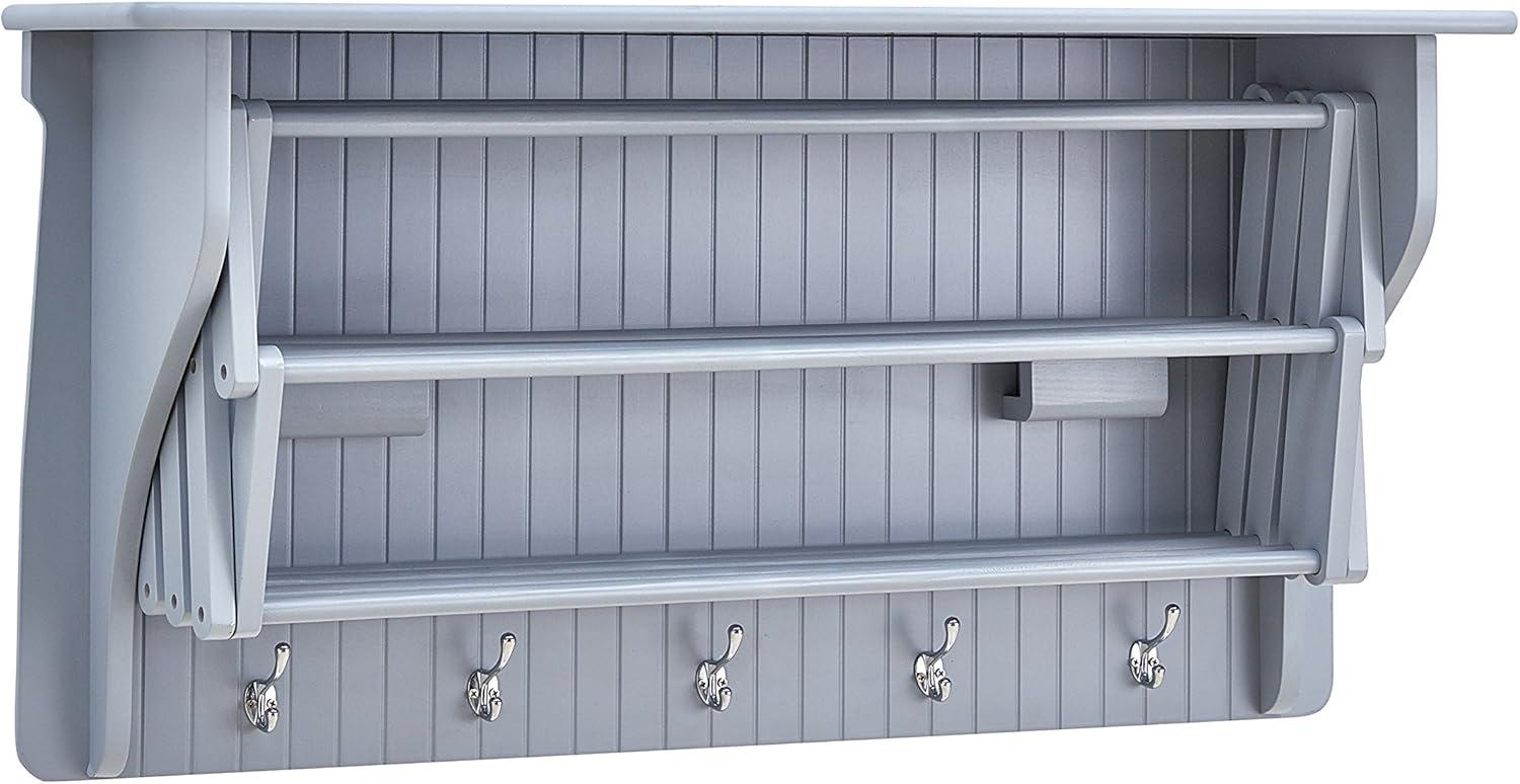 Latitude Run® Collapsible Accordion Wall Mounted Drying Rack & Reviews | Wayfair