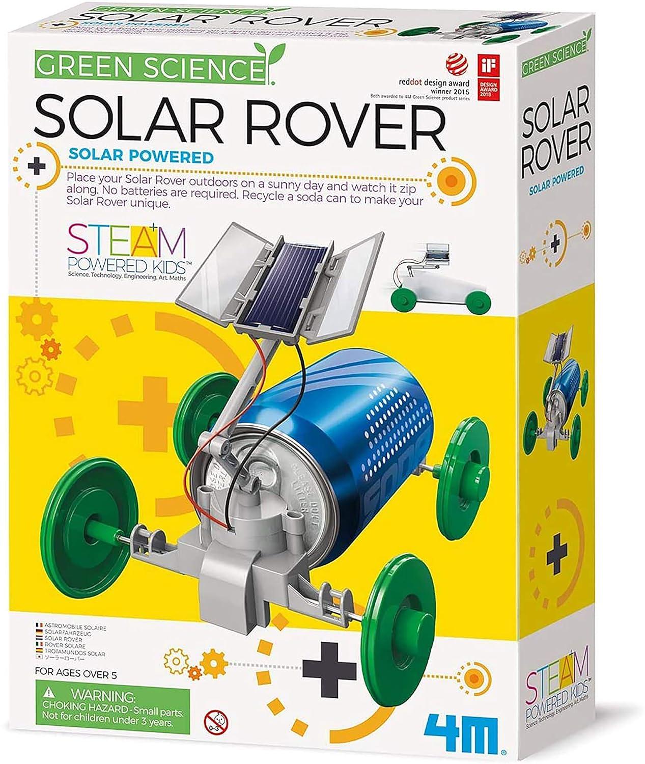 4M Green Science DIY Solar Power Rover STEM Kit
