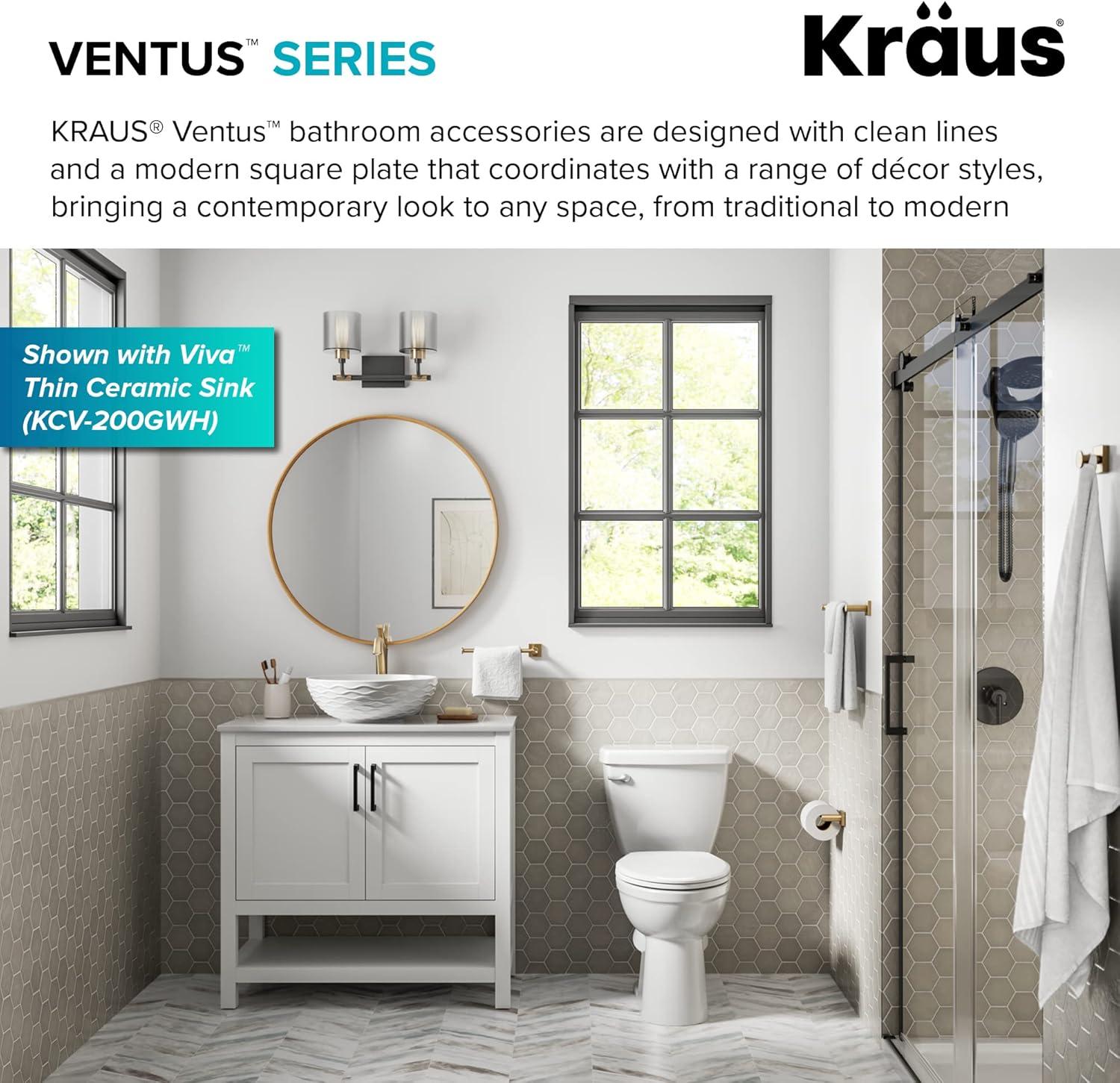 Ventus 18" Wall Mounted Towel Bar