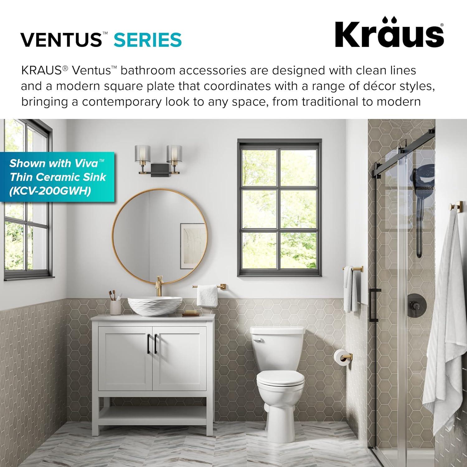 Ventus 18" Wall Mounted Towel Bar