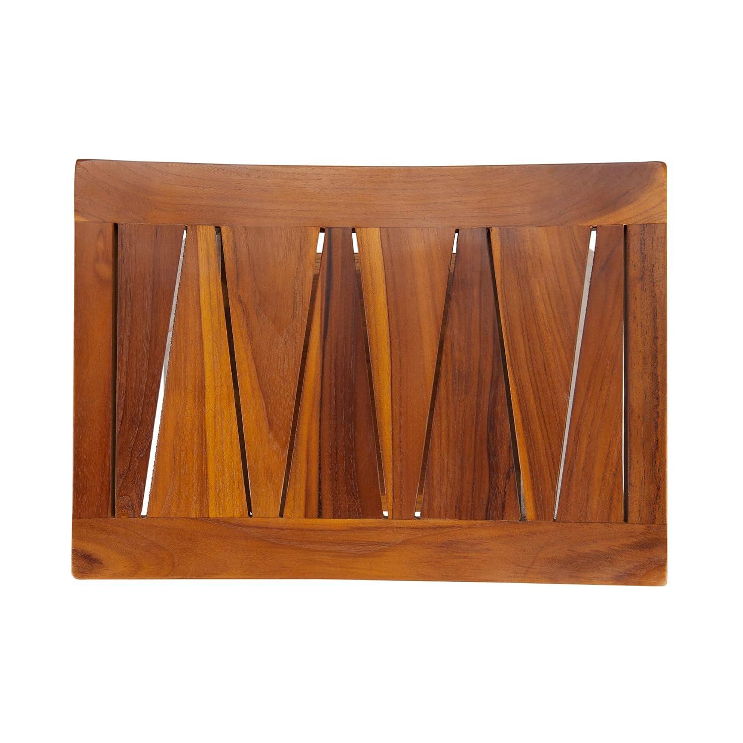 Aqua Teak Asia 18'' W Teak Shower Bench