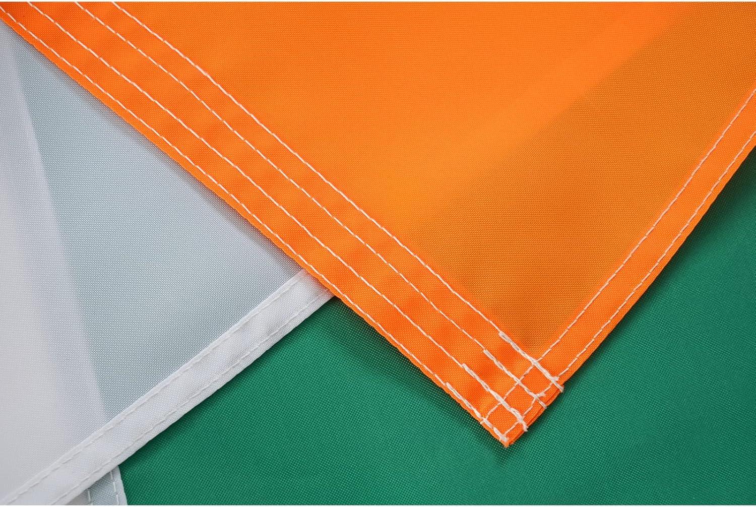 3x5 Country of Ireland Irish Knitted Nylon Flag 3'x5' Banner Brass Grommets