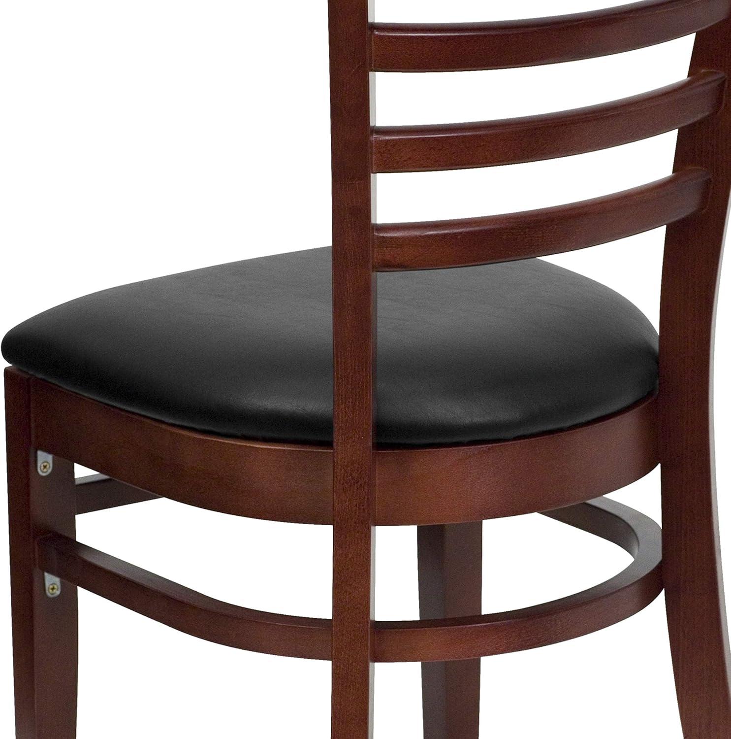 Ladder Back Wooden Restaurant Chair