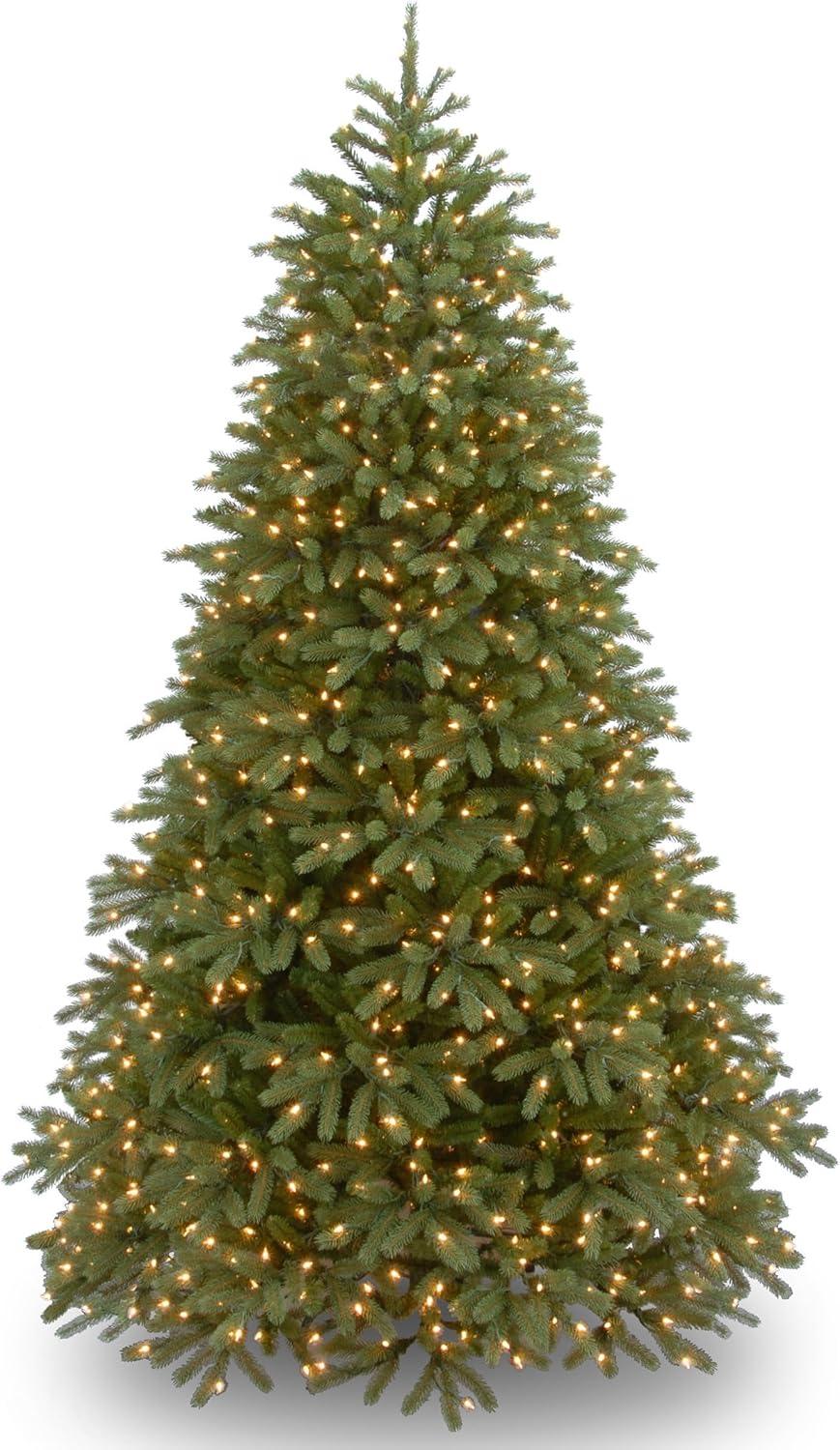 Prelit Jersey Fraser Fir Artificial Christmas Tree Dual Color Lights - National Tree Company