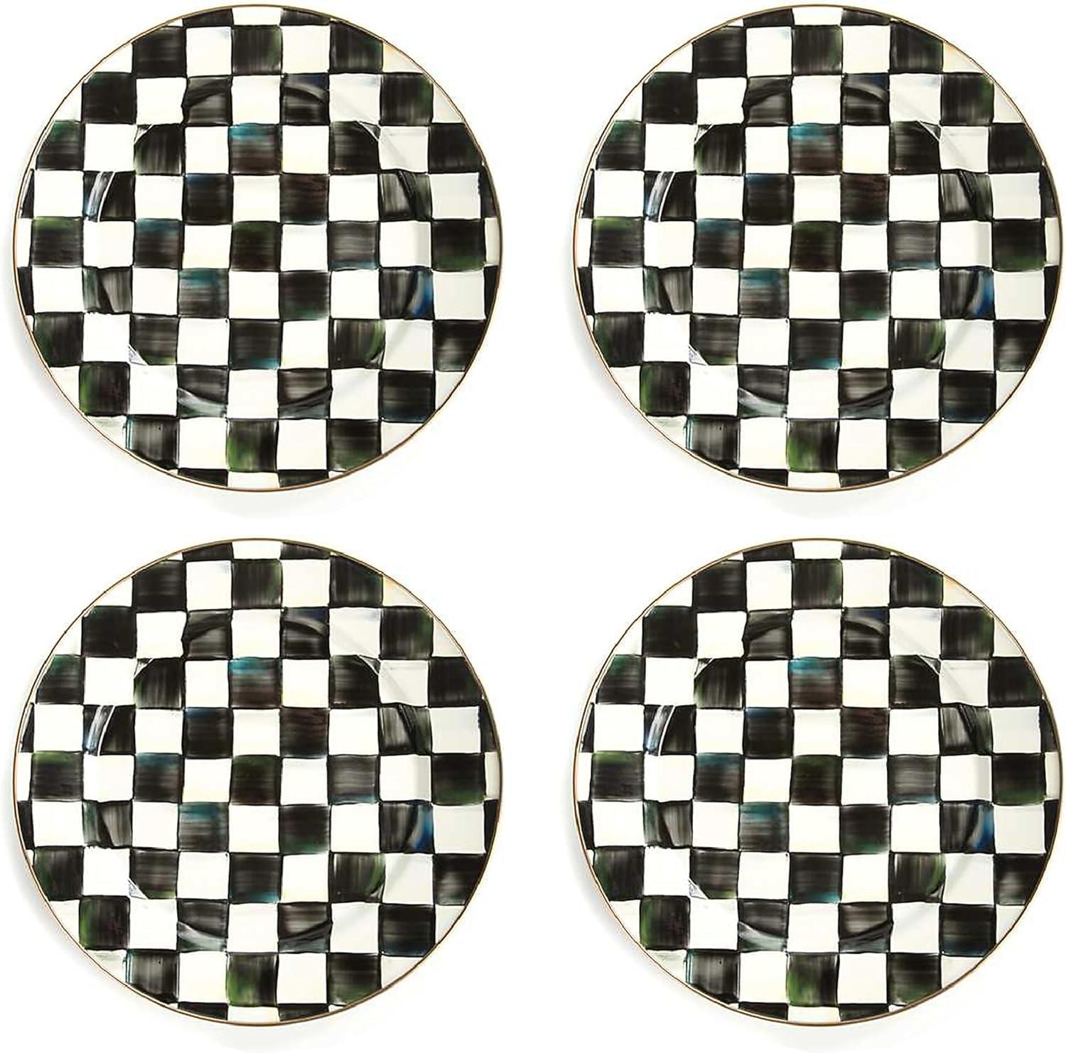 MacKenzie-Childs Enamel Chargers (Set of 4)
