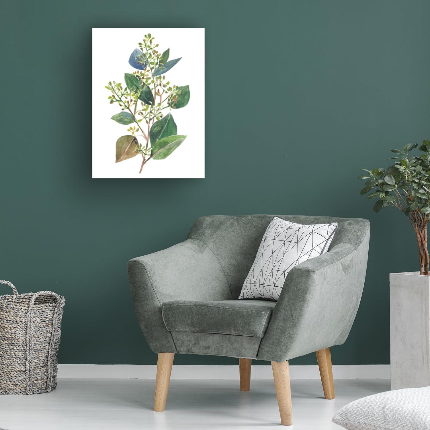 Melissa Wang 'Seeded Eucalyptus II' Canvas Art