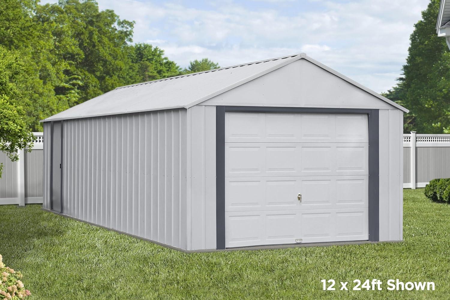 Arrow Murryhill 12 x 24 Garage, Steel Storage Building