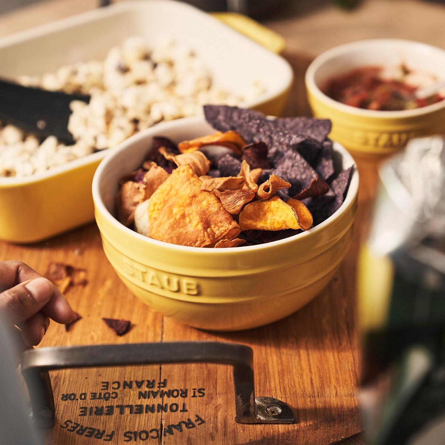 Staub Staub Ceramic 2-pc Large Universal Bowl Set - Citron (Set of 2)