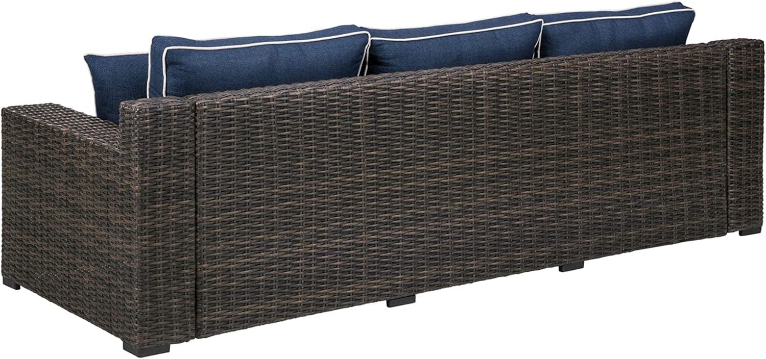 Signature Design by Ashley Grasson Lane Outdoor Sofa with Cushion