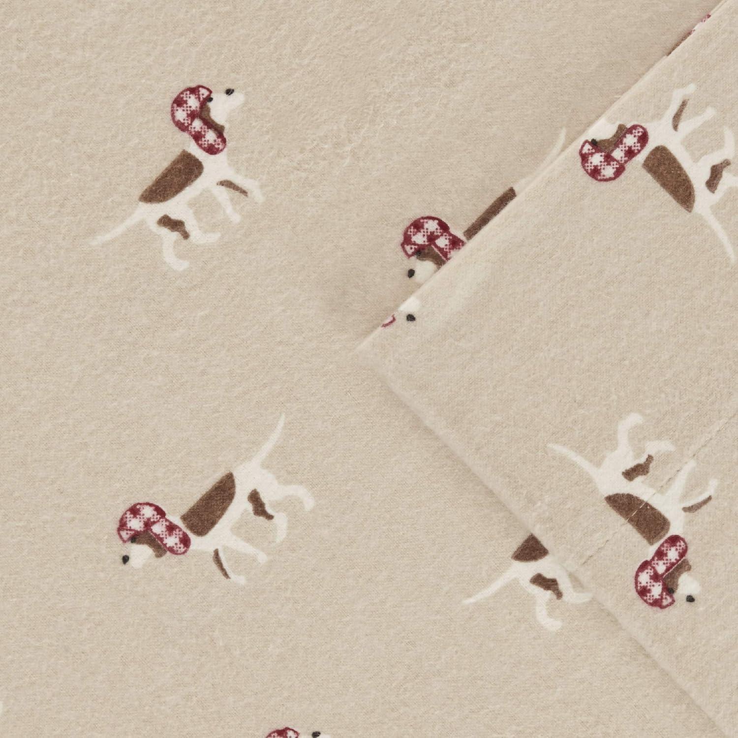 Woolrich 100% Cotton Flannel Sheet Set