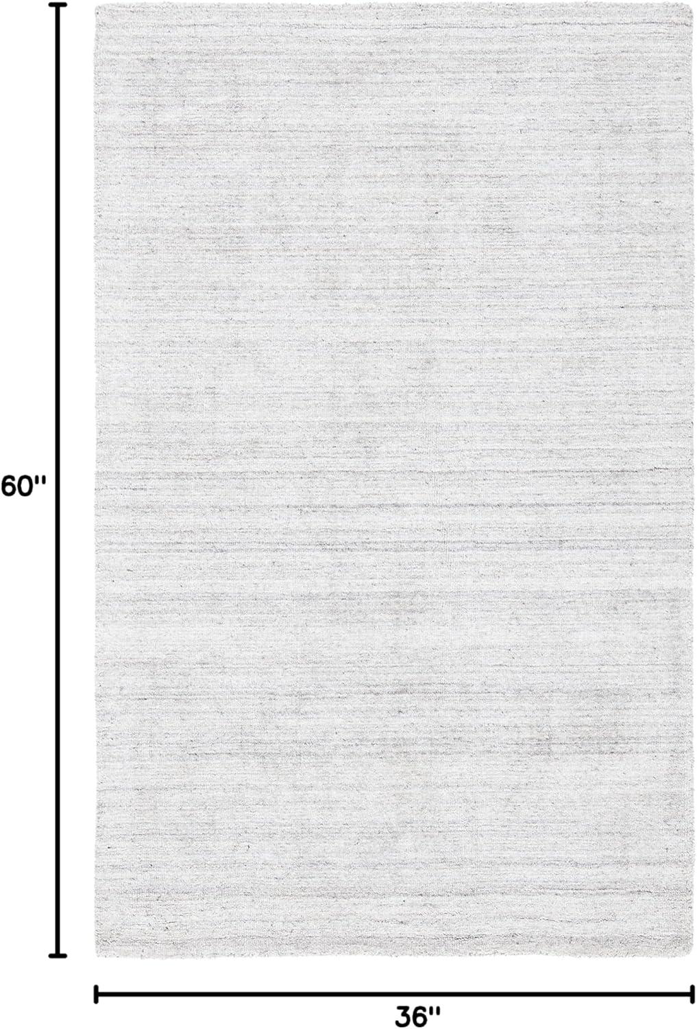 Mirage MIR176 Hand Loomed Indoor Accent Rug - Light Grey - 3'x5' - Safavieh