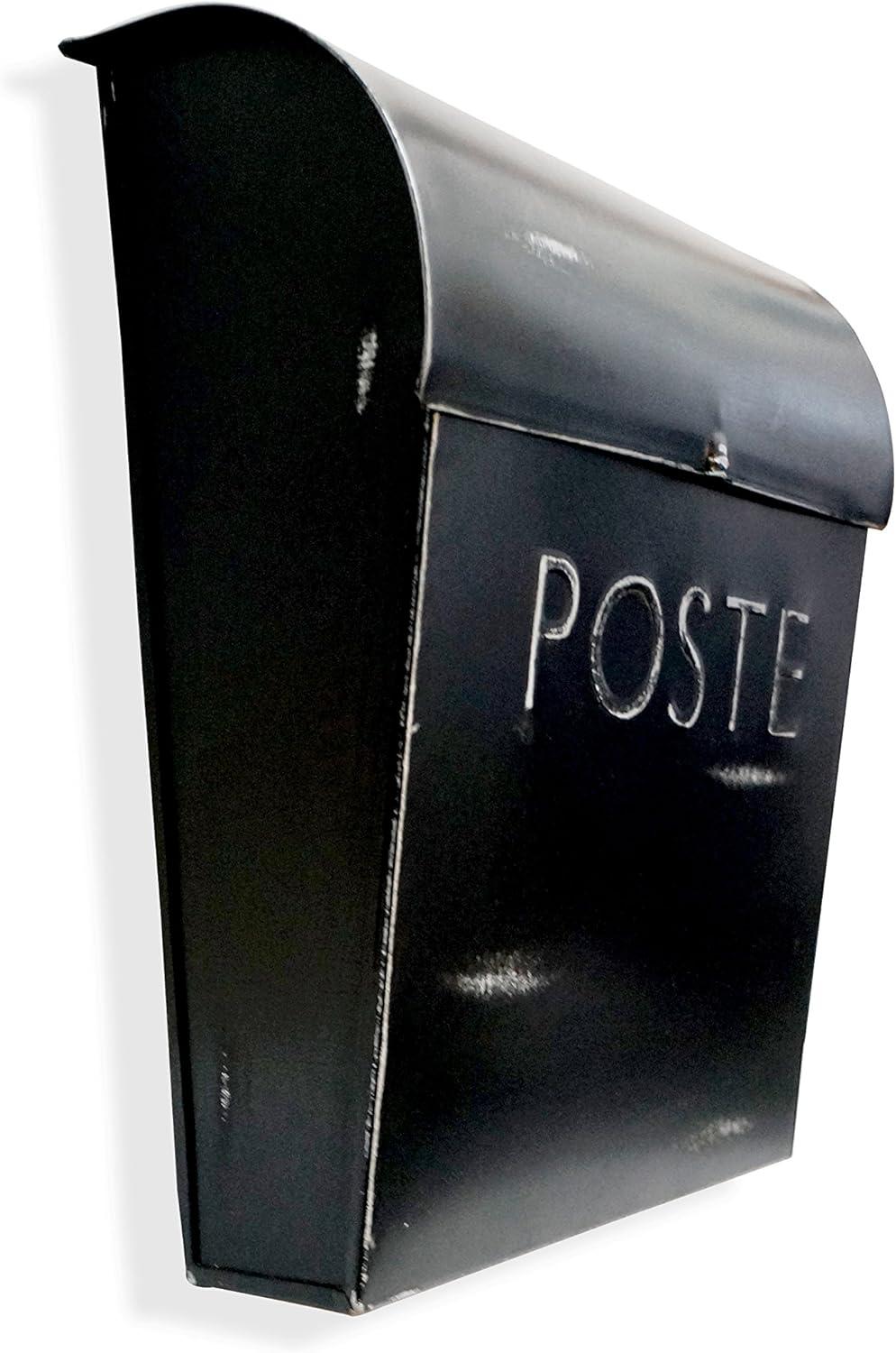 Euro French Poste Wall Mounted Mailbox