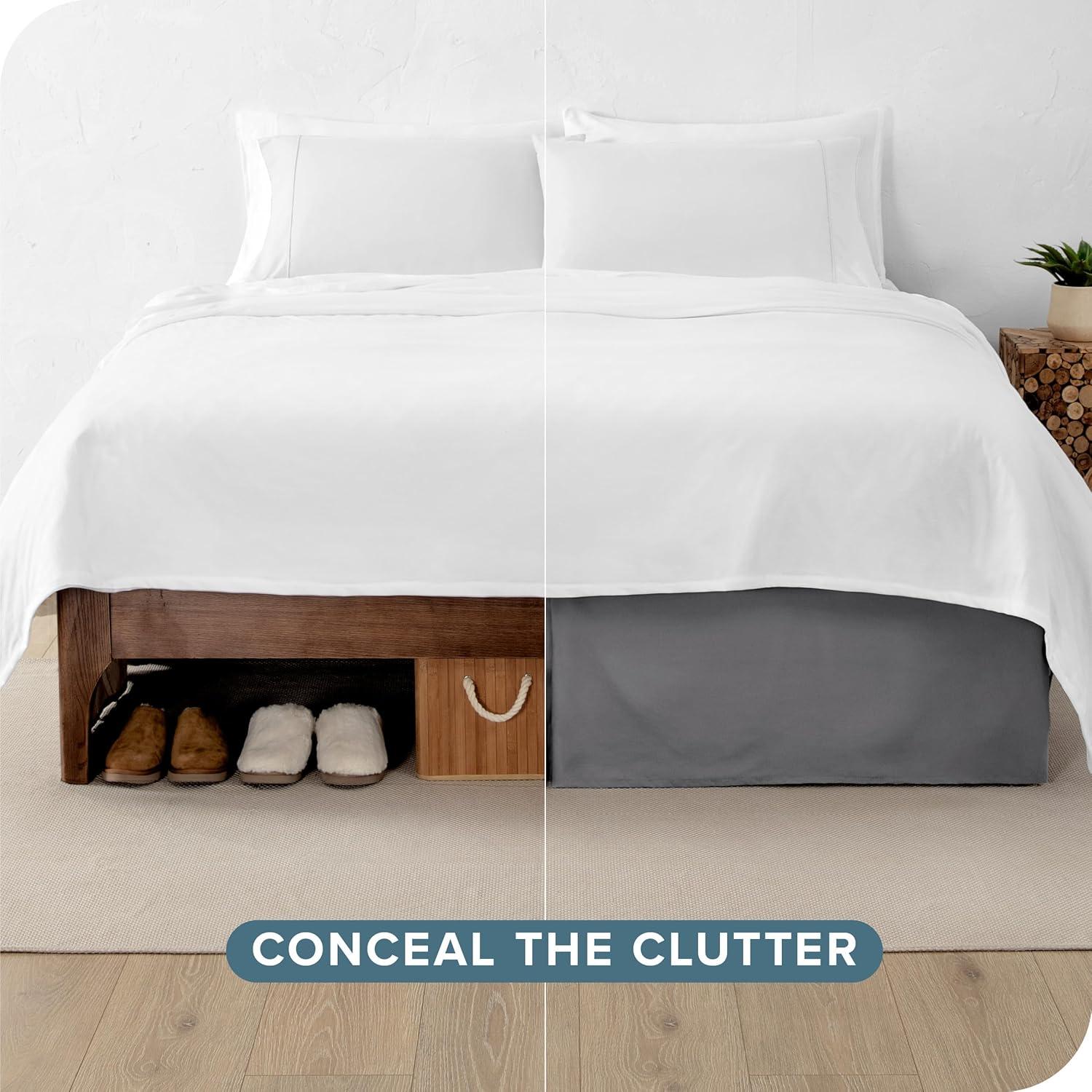 Tailored 15" Pleated Bed Skirt