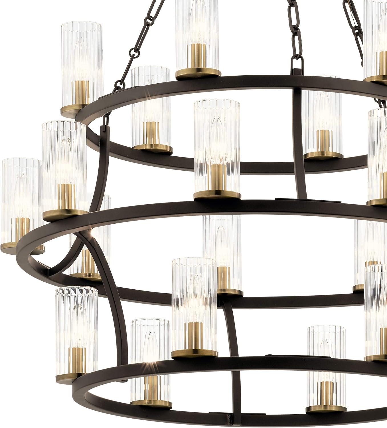 Kichler Lighting Mathias 1 - Light Chandelier ,  Olde Bronze