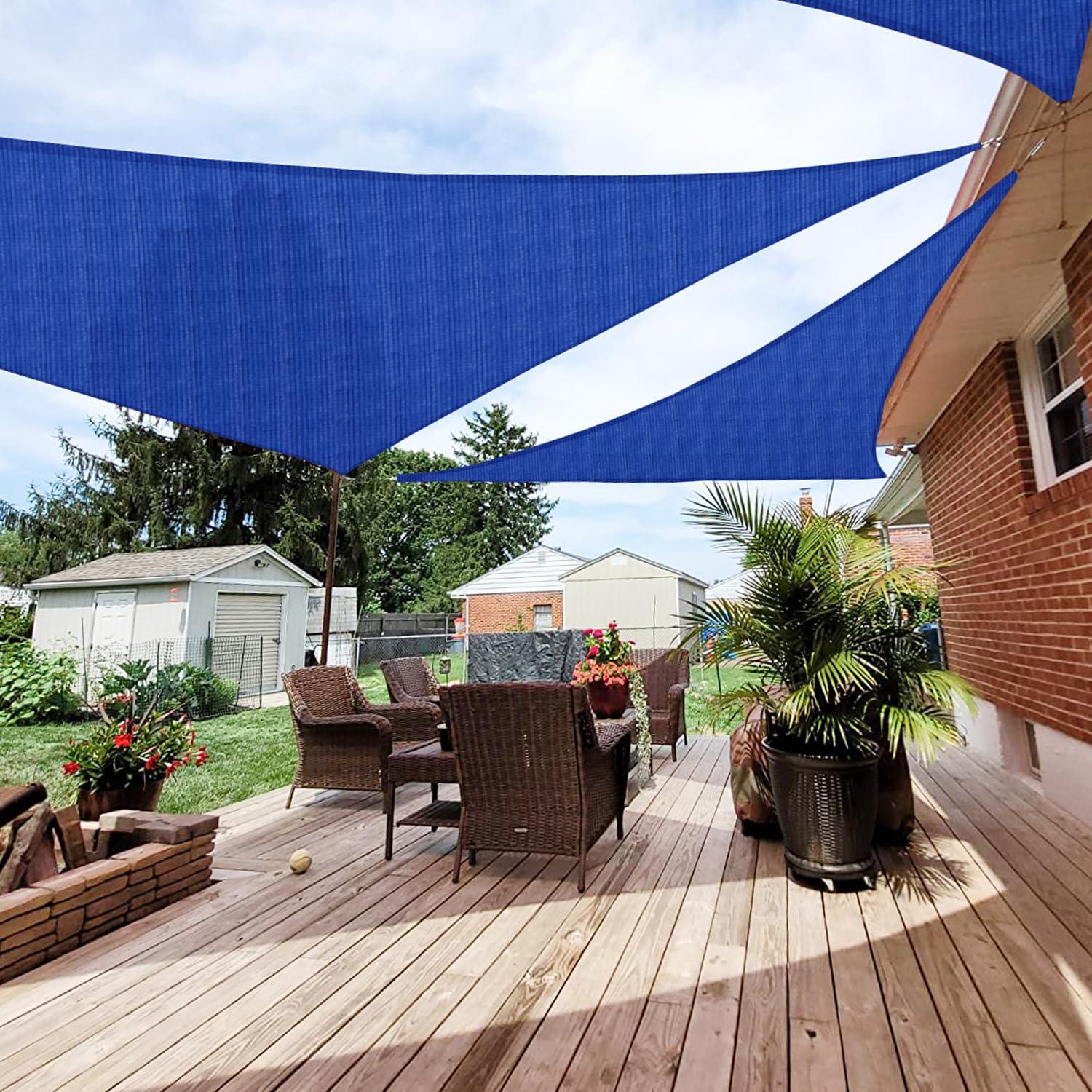 Royal Shade Royal Shade Triangle 200 GSM Sun Shade Sail