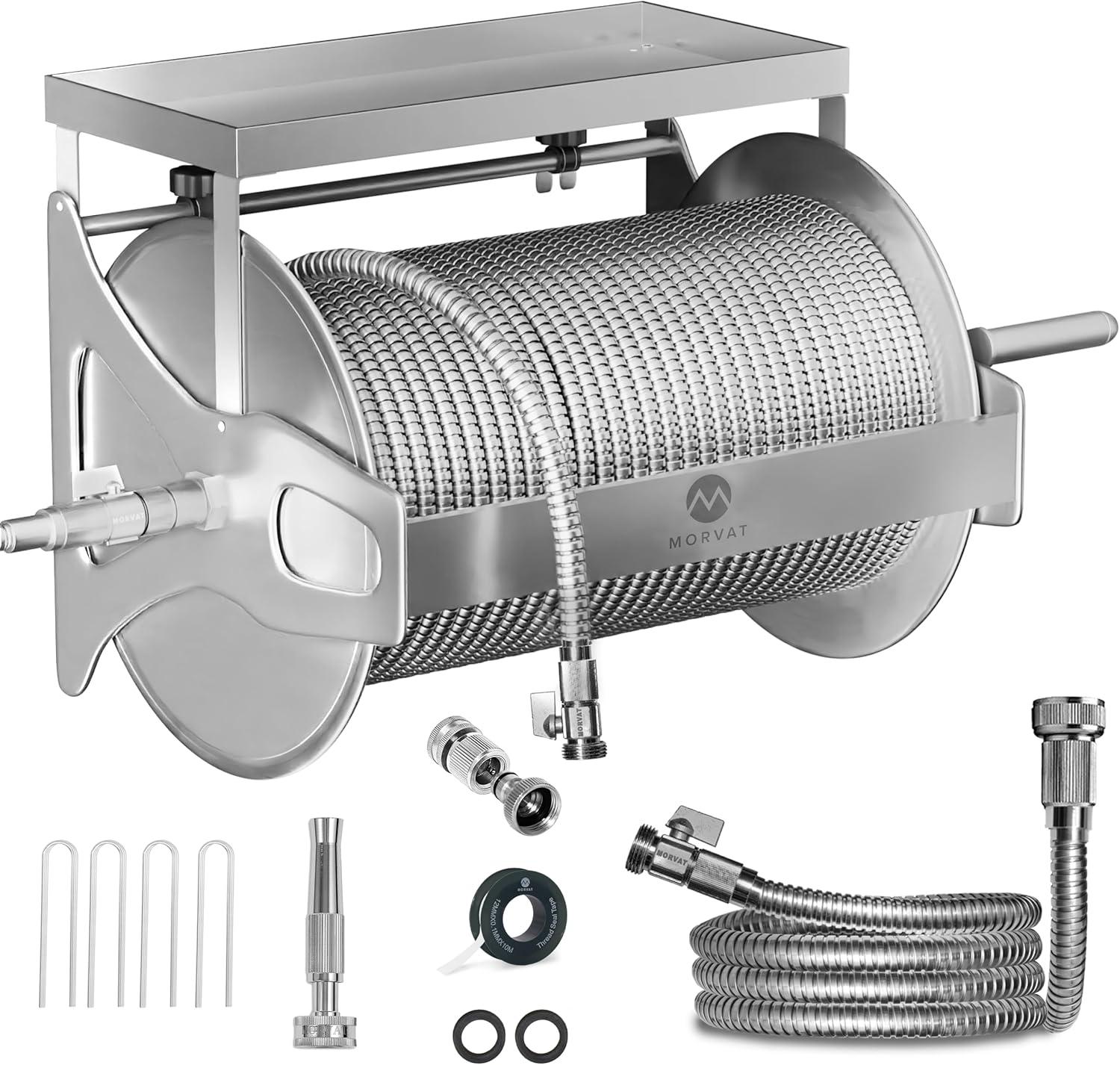 Stainless Steel Wall Hose Reel