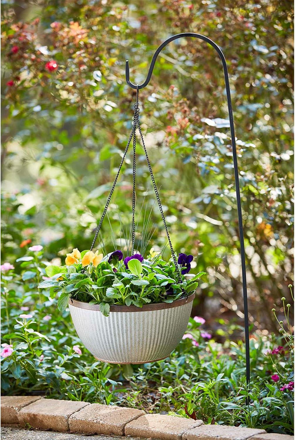 Southern Patio® Westlake Hanging Resin Pot Planter Round