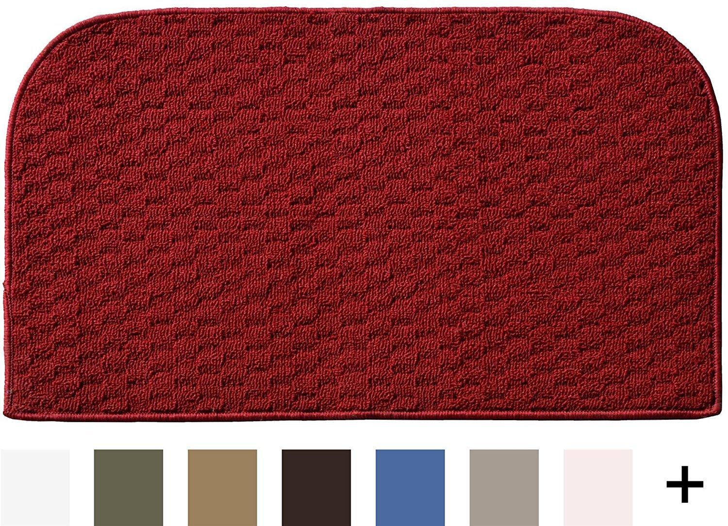 Garland Town Square Alfombra Chili Roja para Interior, 8' x 10'