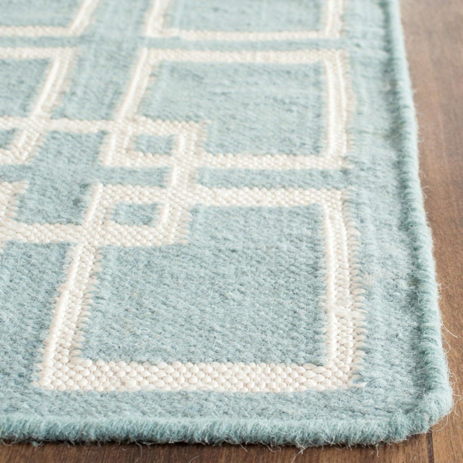 Flatweave Geometric Rug