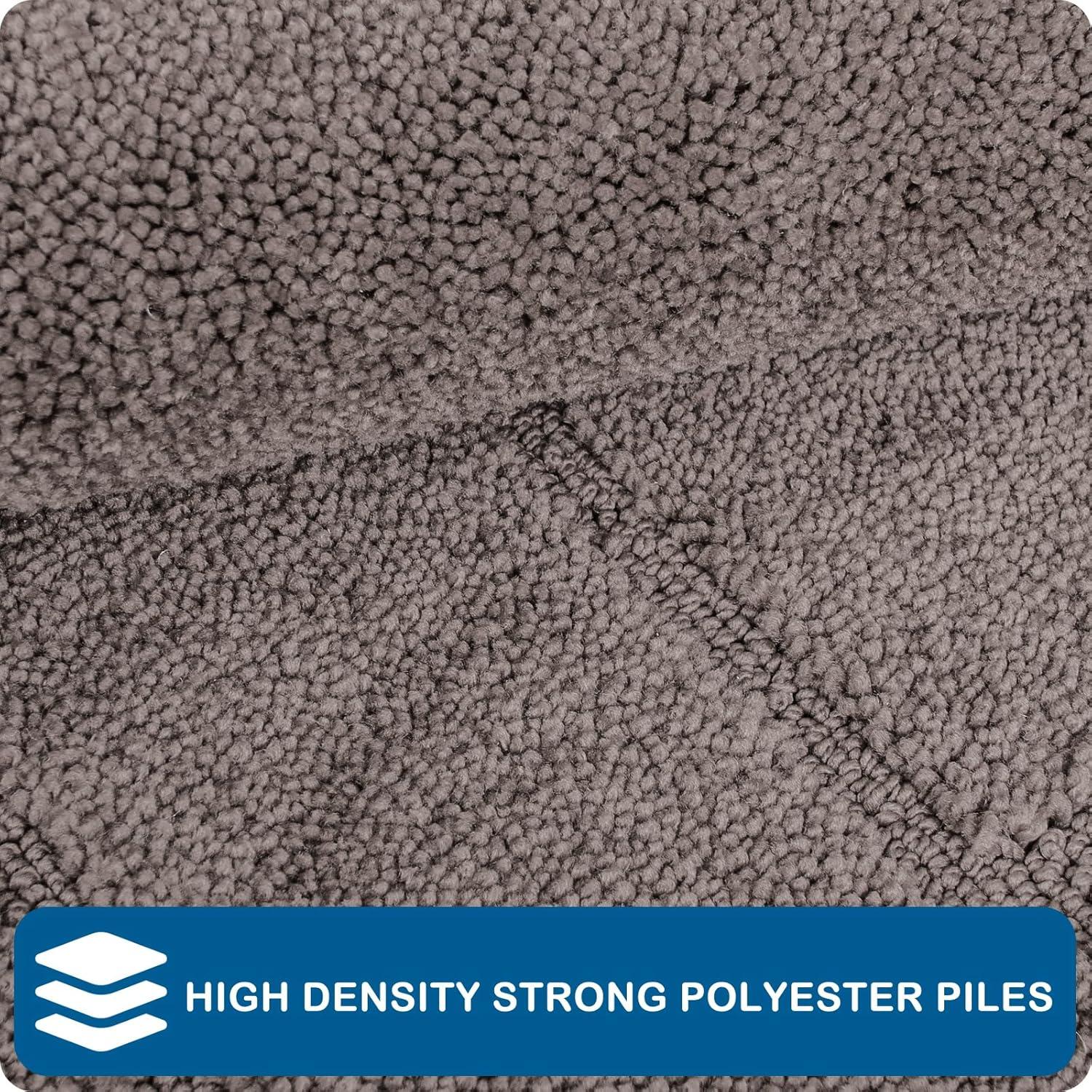 Hokku Designs Machine Washable Kitchen Rug Set [2 PCS] (24" x 35.5"+ 24" x 59")