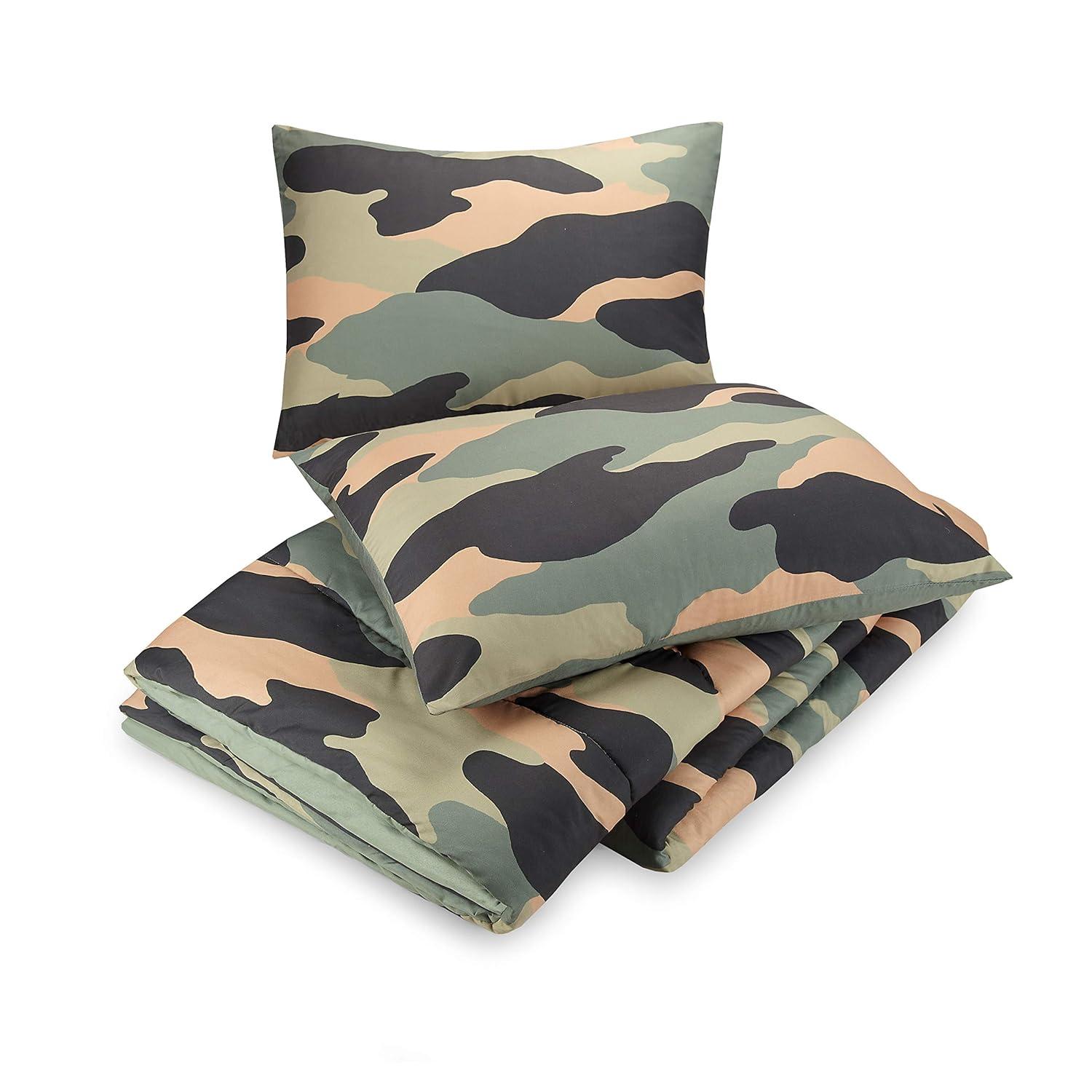 Urban Playground Covert Camo Reversible Microfiber Comforter Set