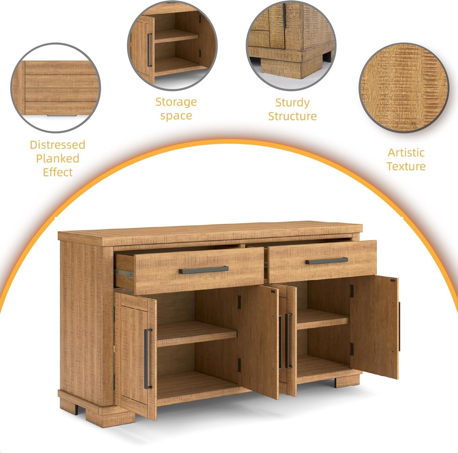 Signature Design by Ashley Havonplane Brown Dining Server