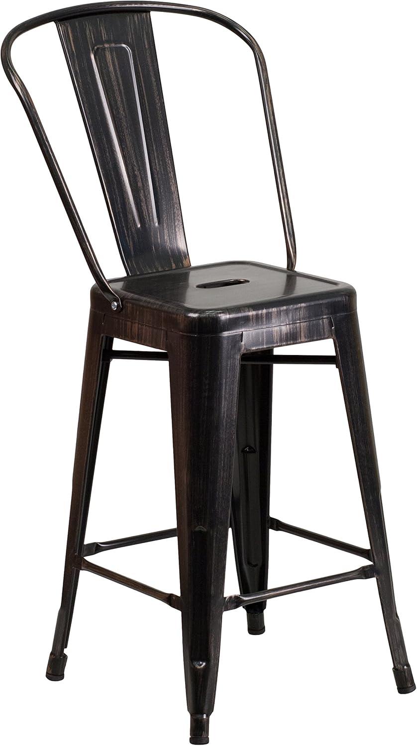 Metal Outdoor Stool