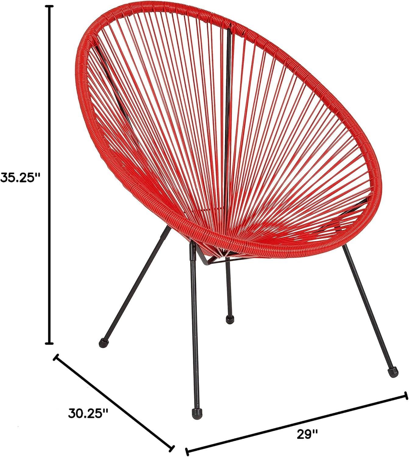 Emma and Oliver Papasan Bungee Lounge Chair