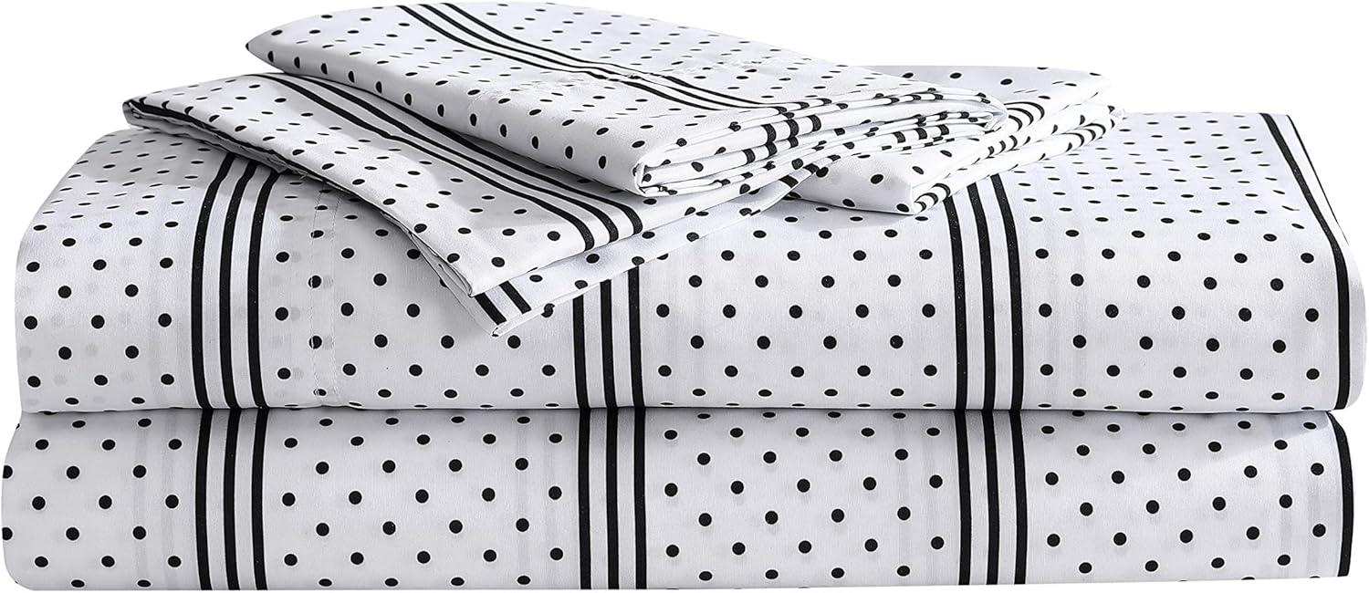 Printed Pattern Microfiber Sheet Set - Betseyville