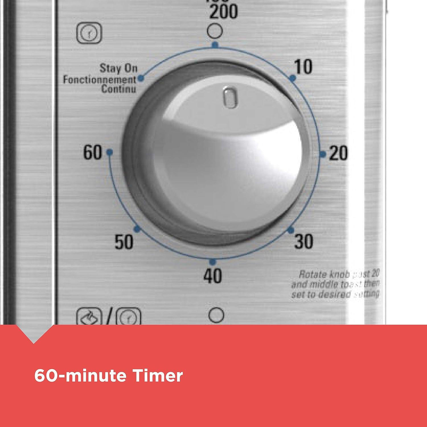 BLACK+DECKER BLACK+DECKER Crisp 'N Bake Air Fry Toaster Oven, 8-Slice, 5 Cooking Functions, 60 Minute Timer, Stainless Steel