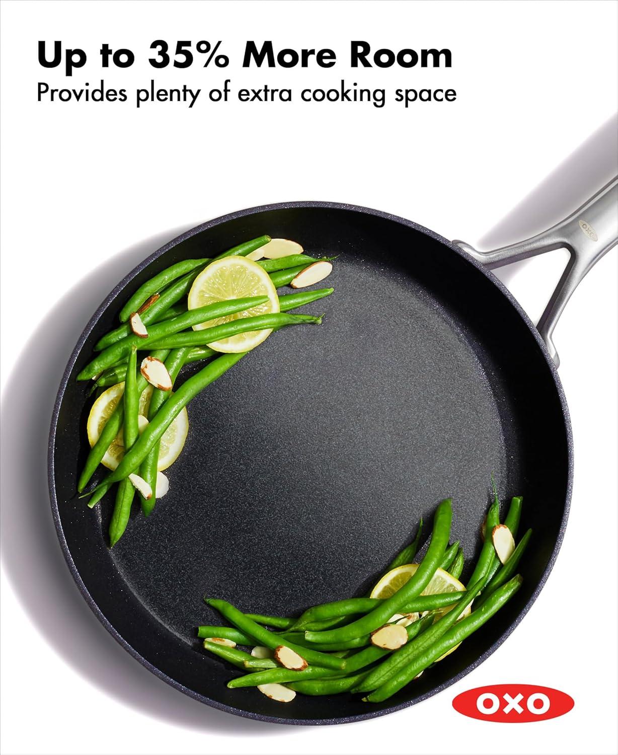 OXO OXO 5 Pieces Hard-Anodized Aluminium Non Stick Cookware Set