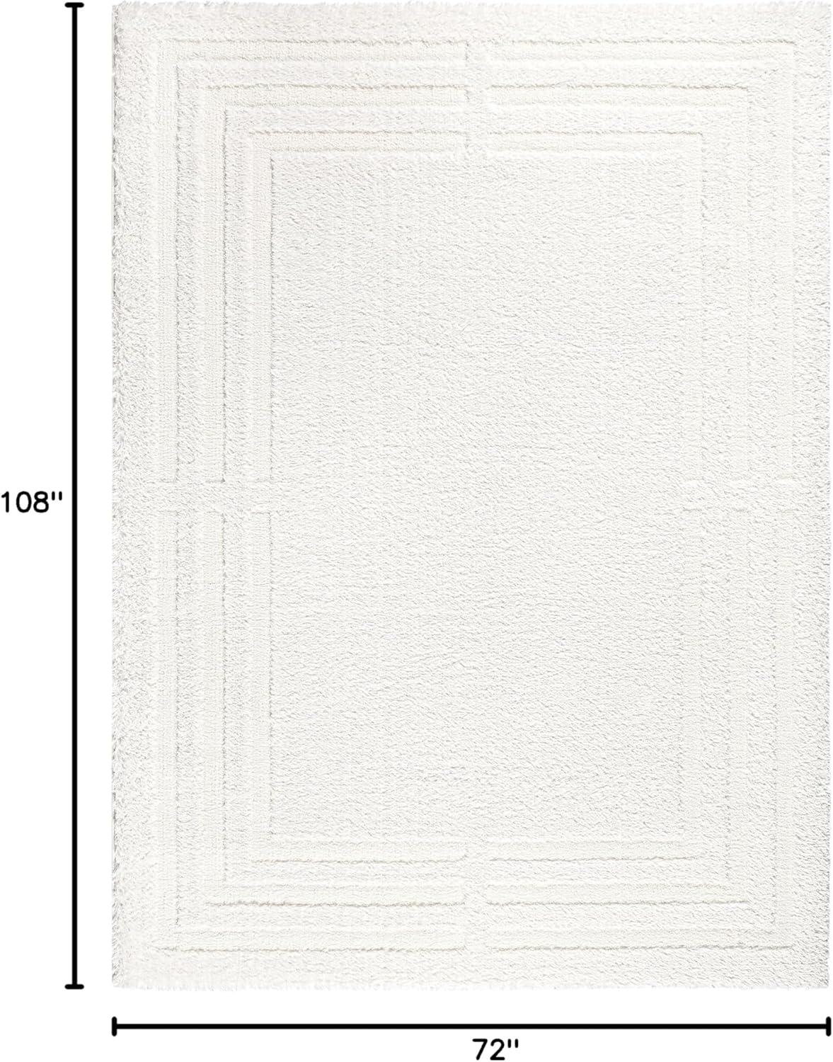 TOWN & COUNTRY EVERYDAY Cloud Shag Area Rug Ivory