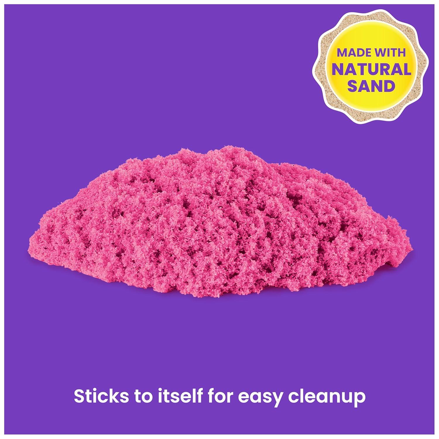 Kinetic Sand Castle Container Sand Art 10pk