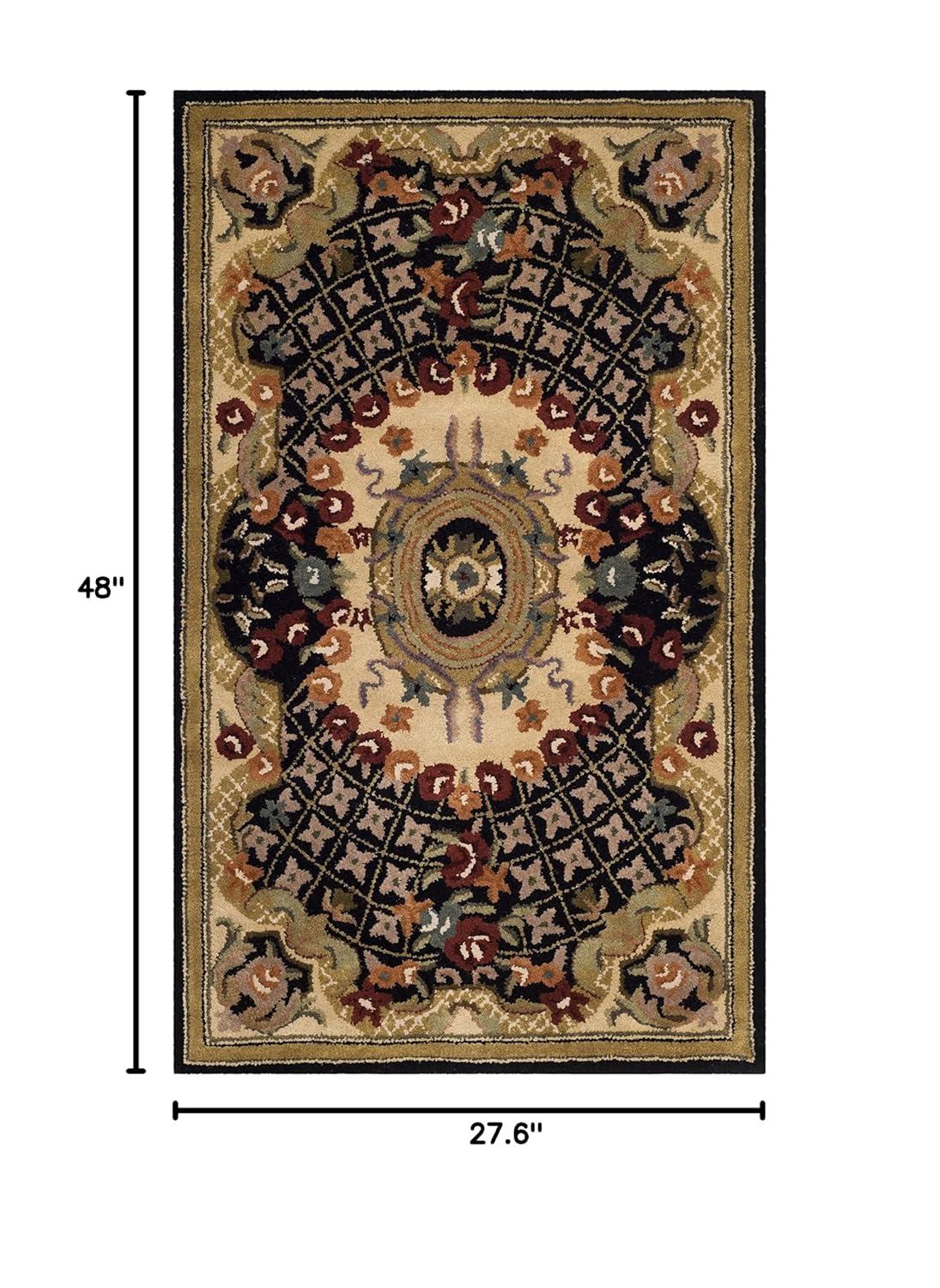 Classic CL304 Hand Tufted Accent Rug - Assorted - 2'3"x4' - Safavieh.