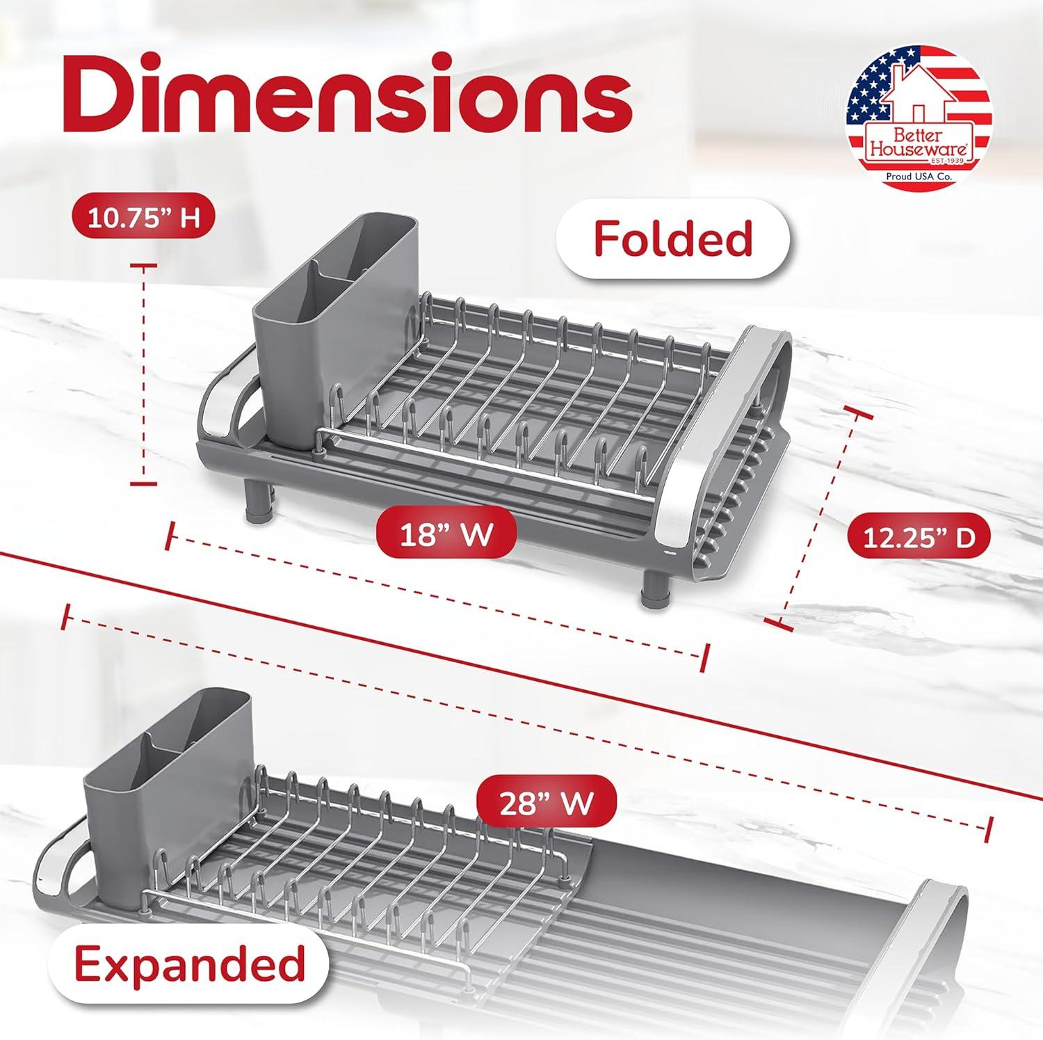 Adjustable Dish Rack