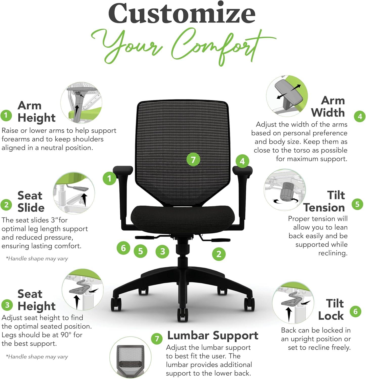 Solve Ergonomic Task Chair