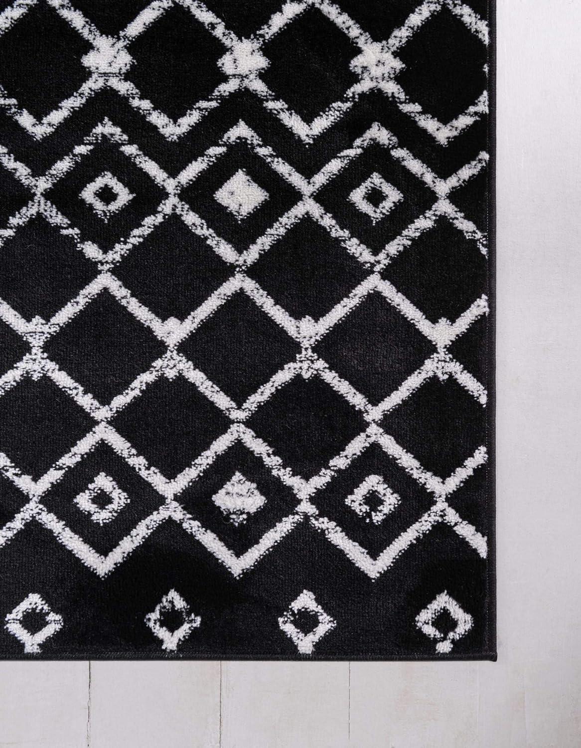 Unique Loom Moroccan Trellis Mamounia Geometric Indoor Woven Area Rug