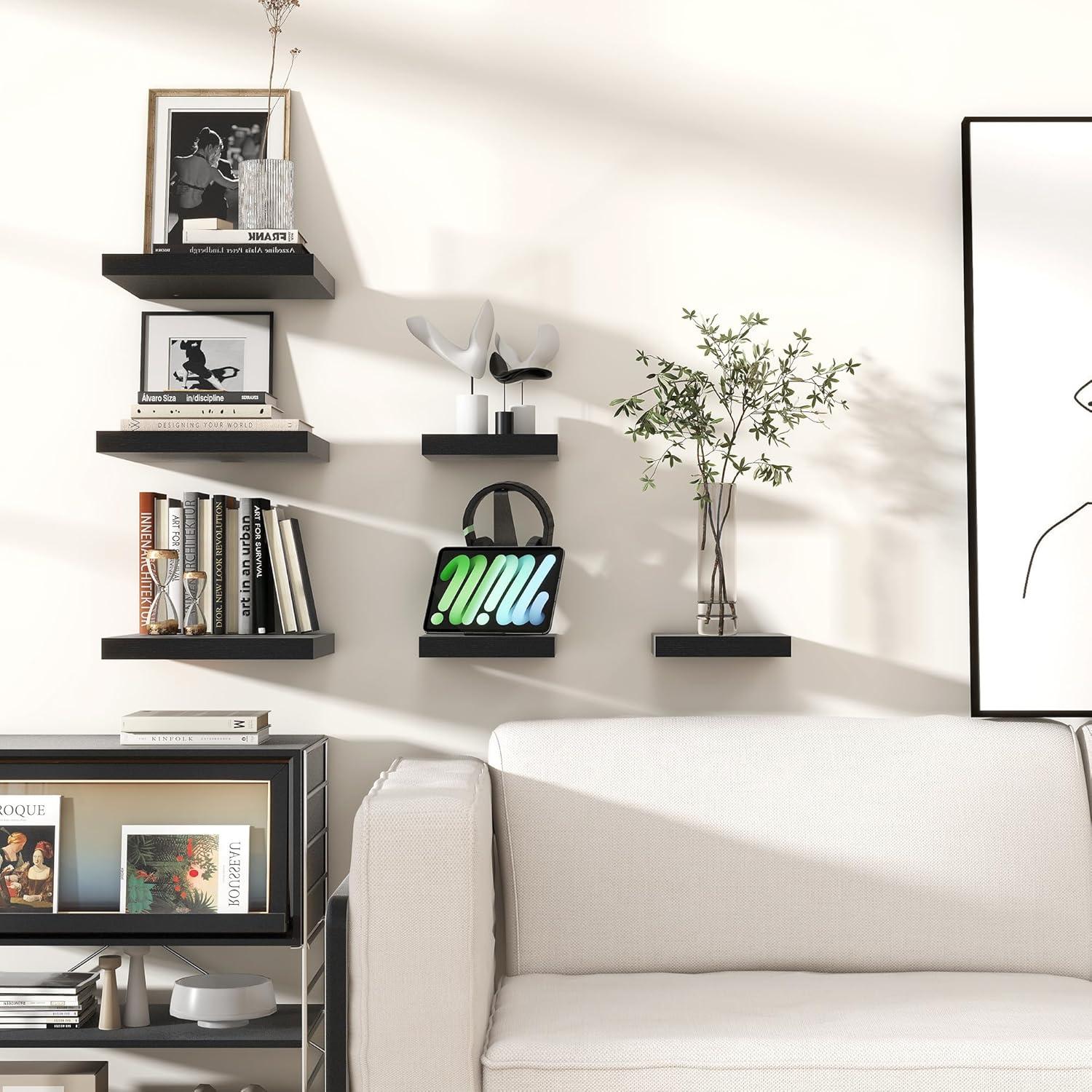 Hokku Designs Soeke 2 Piece Floating Shelf