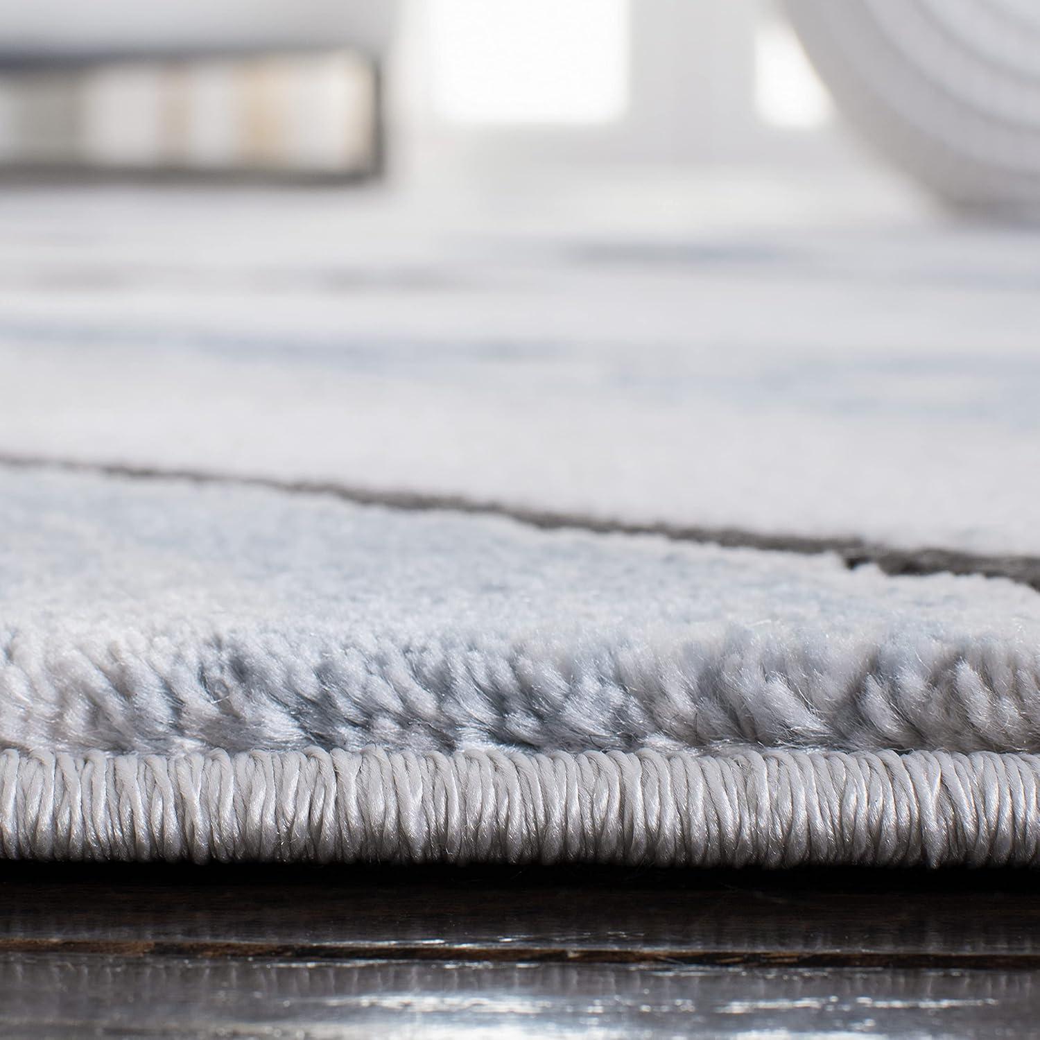 Craft CFT819 Loomed Indoor Runner Rug - Blue/Grey - 2'3"x14' - Safavieh