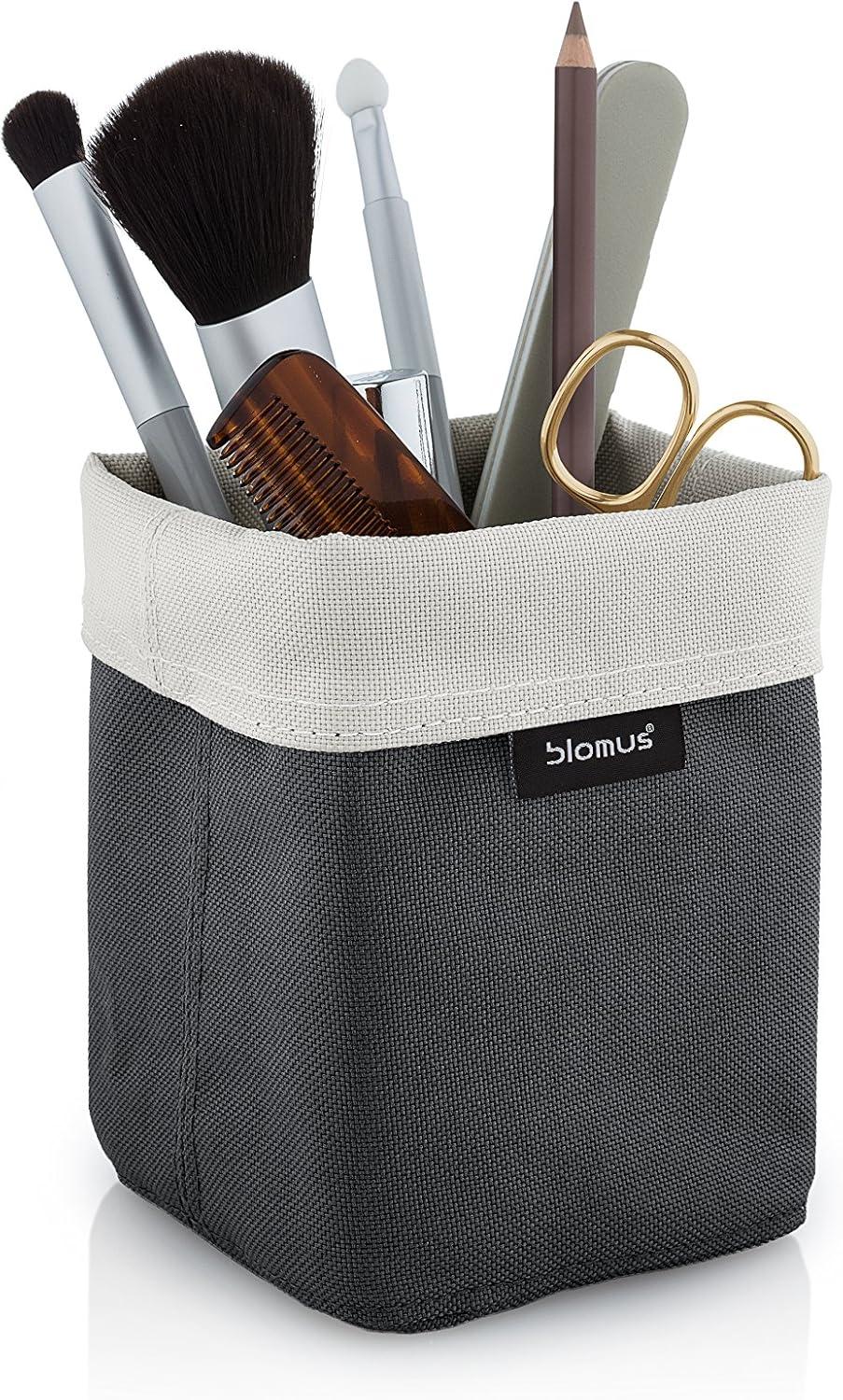 Blomus 68898 Reversible Storage Basket- Sand/Taupe