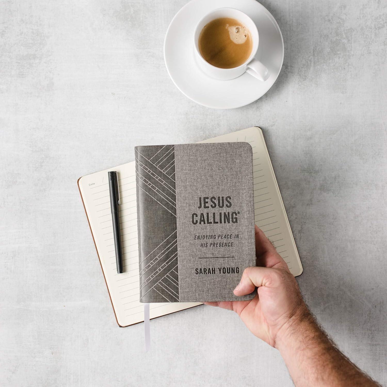 Jesus Calling - By Sarah Young ( Leather Bound )