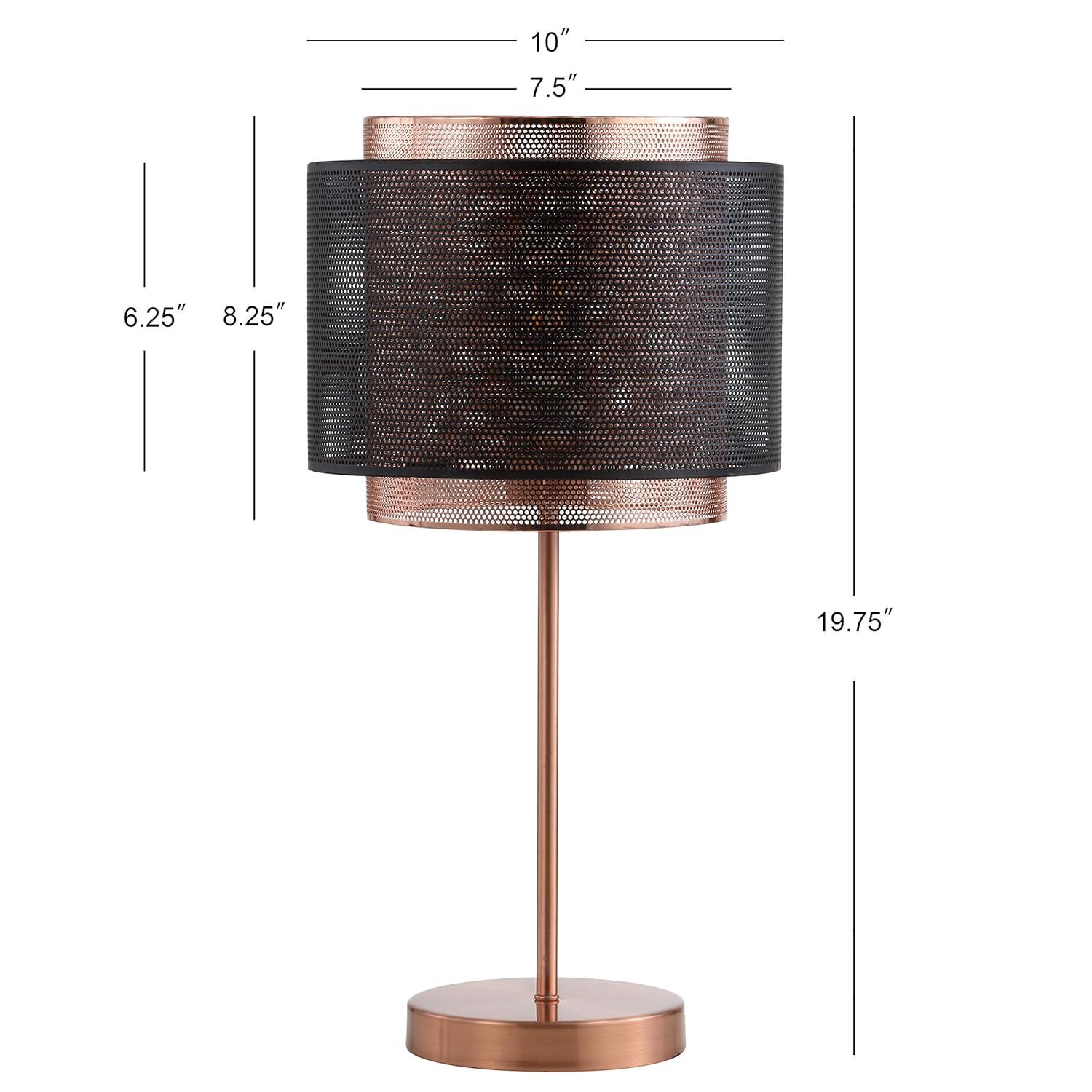 Jonathan Y Lighting Jyl6106 Tribeca 1 Light 20" Tall Led Table Lamp - Copper