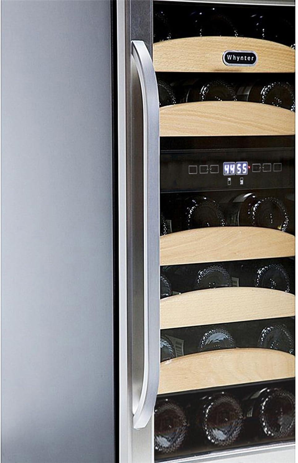 Whynter Whynter 15'' width 28 Bottle Dual Zone Built-In Wine Refrigerator