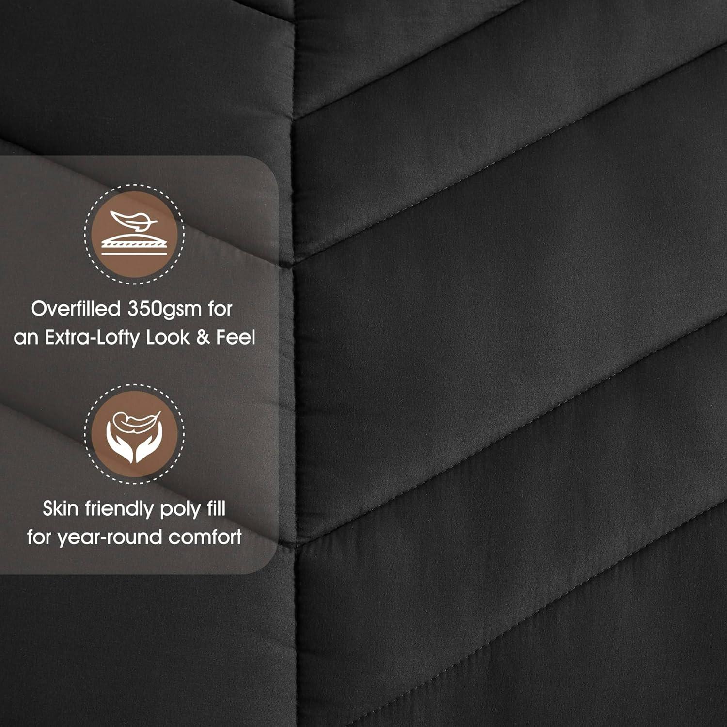 Intelligent Design Remy Quilted Chevron Comforter Set